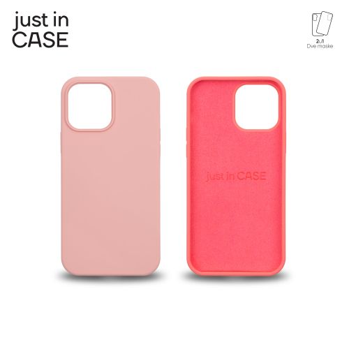 2u1 Extra case MIX PLUS paket PINK za iPhone 13 Pro Max slika 2