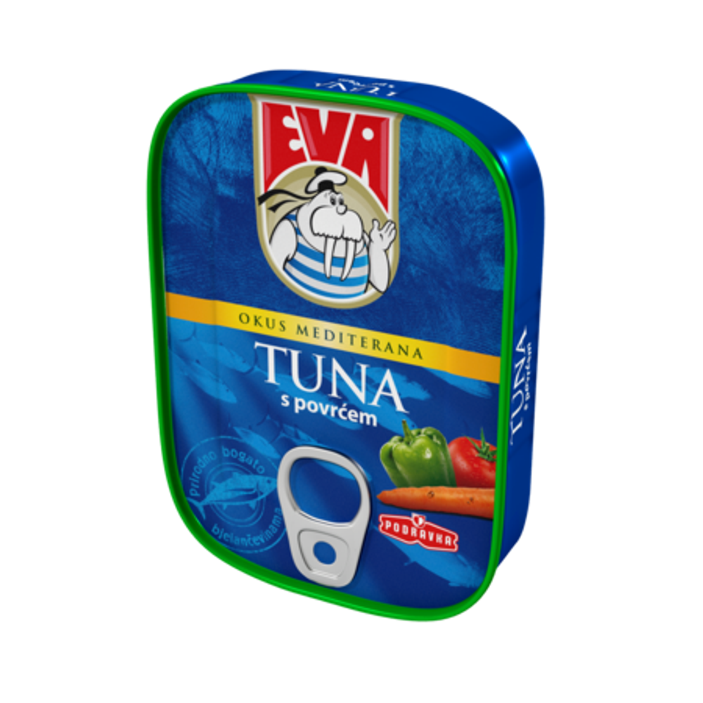 Eva Tuna sa Povrćem 100g slika 1