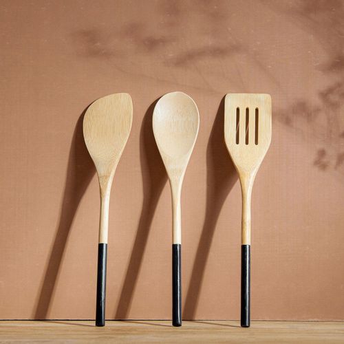 Kuhinjski set BAMBOO 3kom - Black - HML slika 1