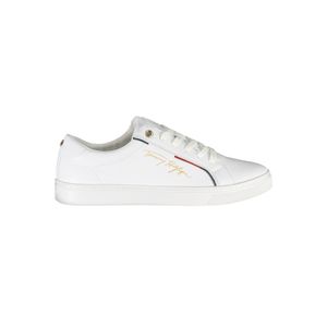 TOMMY HILFIGER WHITE WOMEN'S SPORTS SHOES