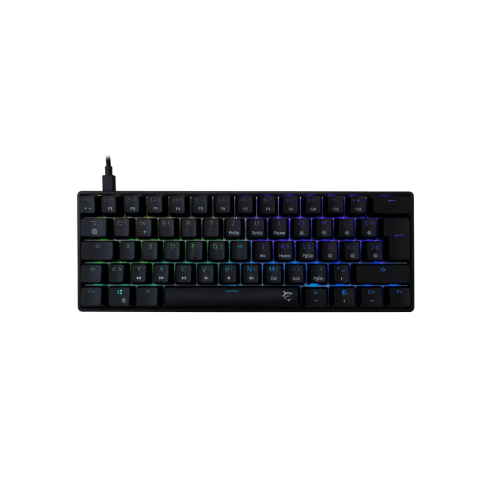 WHITE SHARK Tastatura GK-004132 SHINOBI-2 / HR, smeđi prekidači slika 1