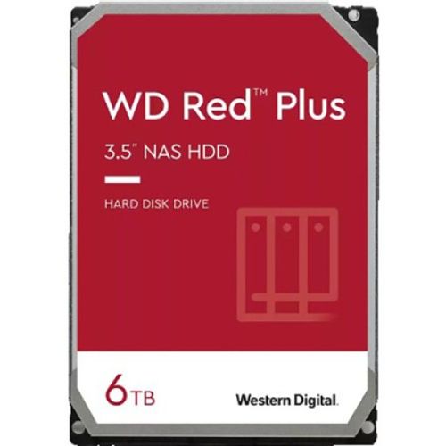 Western Digital 6TB WD60EFPX Red Plus 5400RPM 256MB HDD  slika 1