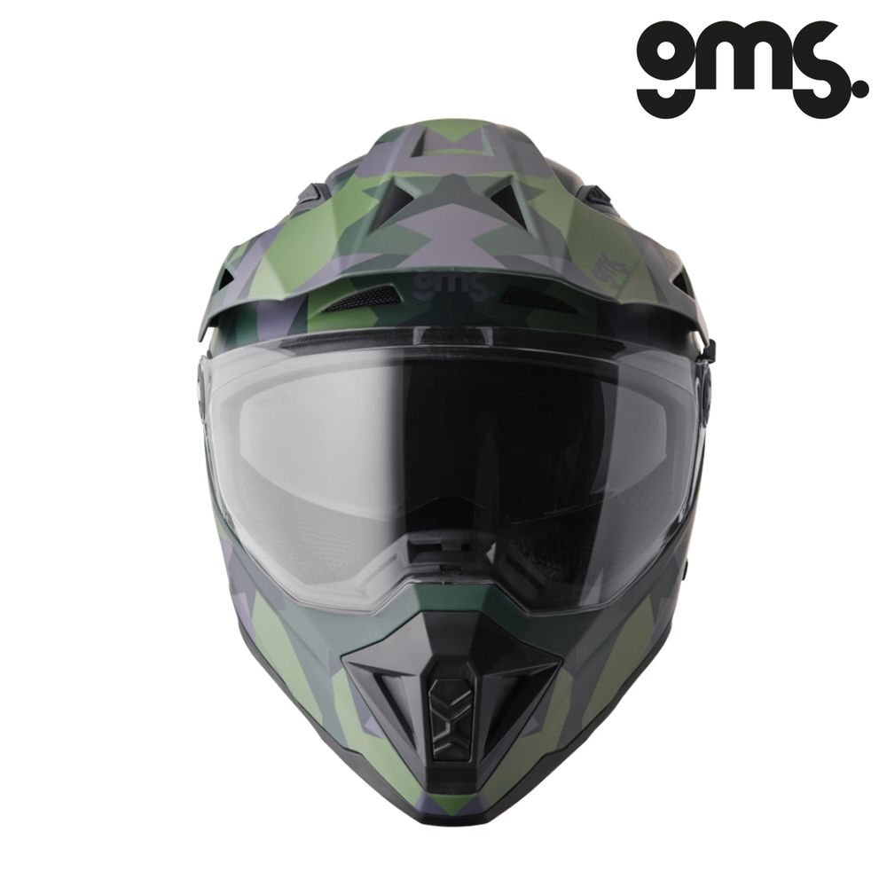 Zatvorena - full face kaciga GMS Adventus Camo - CZ vel.2XL slika 9