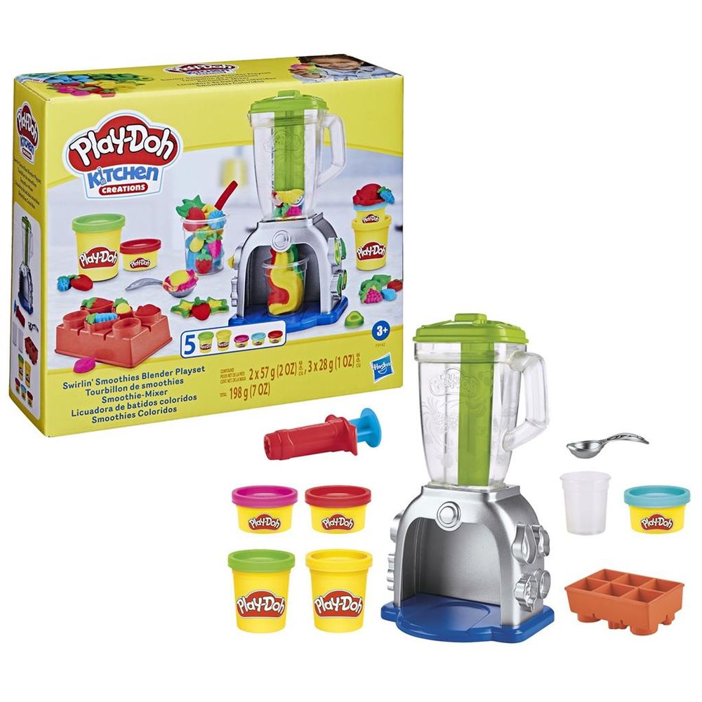 F9142 PLAY DOH SWIRLIN SMOOTHIES BLENDER SET ZA IGRU slika 1