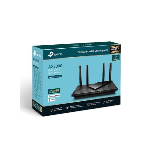 TP-LINK Router Archer AX55 PRO AX3000 Dual Band Gigabit Router Wi-Fi 6, 2.5G Port slika 7