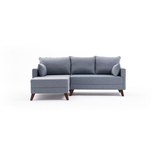 Atelier Del Sofa Kutna garnitura na razvlačenje BELLA SOFT,lijeva, plava, Bella Soft Mini Köşe Left - Blue slika 6