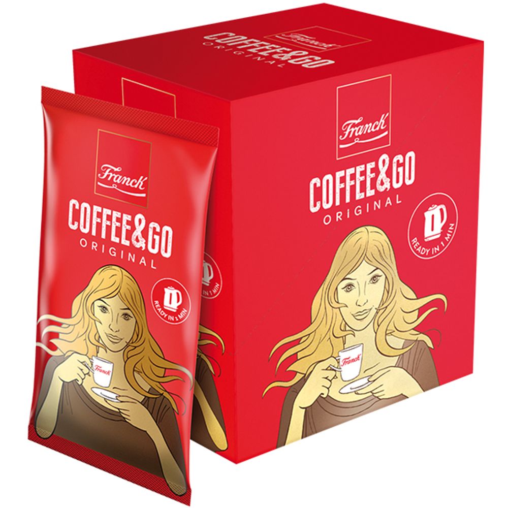 Franck Coffee&Go Original Mljevena kafa 10x9 g slika 1