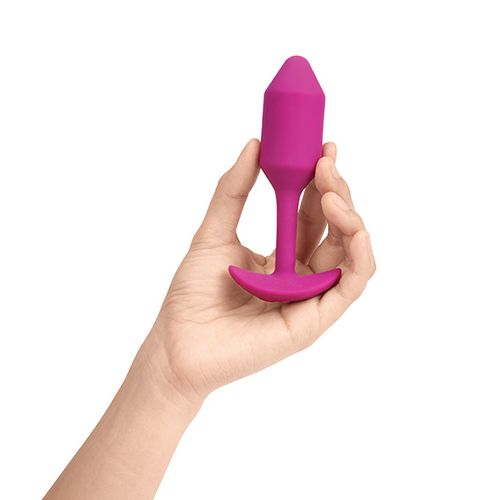 Vibrirajući analni čep B-Vibe - Snug Plug 2 M, ružičasti slika 6