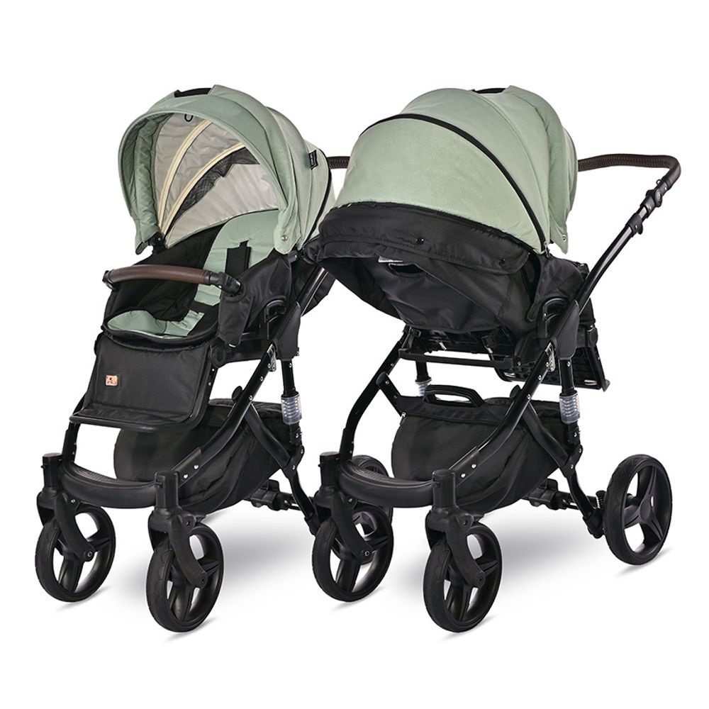 Lorelli Kolica za bebe Rimini Premium, Green slika 7