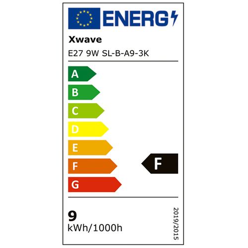 Xwave E27 9W LED Sijalica 3000K/220V/820Lm/Toplo Bela slika 3