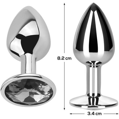 Afterdark Aluminium Diamond Butt Plug S/M/L slika 15