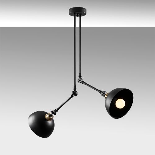 Dram - 1391 Black Chandelier slika 5