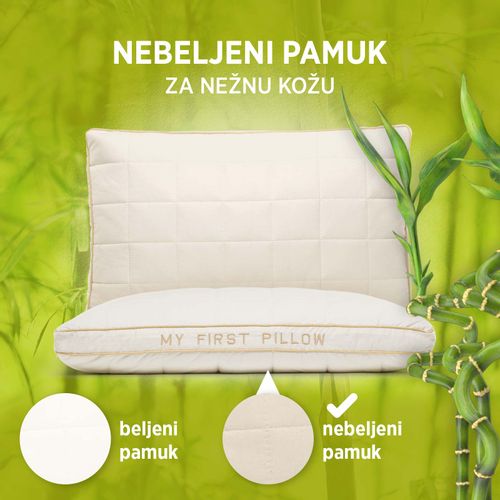 Dečiji jastuk Hitex Bamboo - My First Pillow slika 6