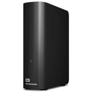 Western Digital WDBWLG0040HBK-EESN External HDD 4TB, USB3.0, Elements Desktop, Black