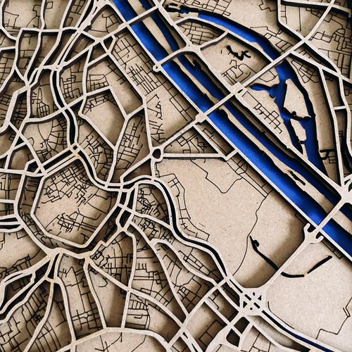3D mapa grada "Vienna"🇦🇹 slika 3