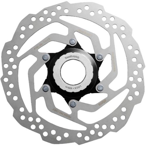 ROTOR DISK KOČNICE SHIMANO SM-RT54-S 160MM, W/LOCK RING(INTERNAL SERRATION, BLAC slika 1