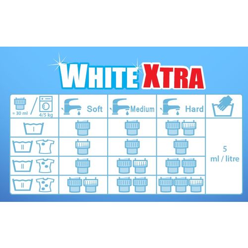 Tintolav deterdžent WHITE XTRA 1l slika 3