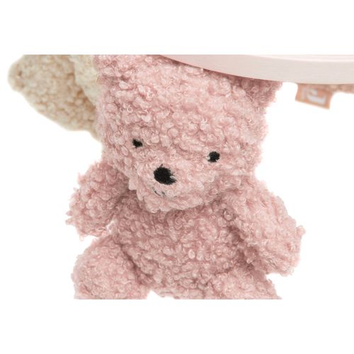 Jollein vrtuljak Baby Mobile Teddy Bear - Wild Rose/Natural slika 1