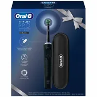 Oral-B Vitality Pro Black + Travel Case, Električna četkica sa putnom kutijom