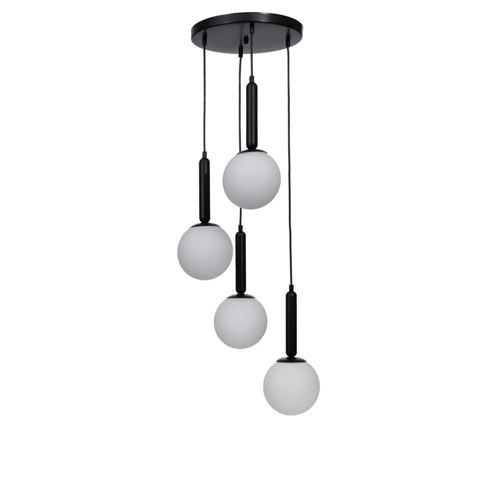 Opviq Luster 017, Bijela, Crna slika 3