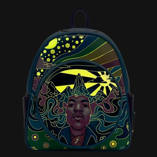 Jimi Hendrix Psychodelic Landscape Zip Mini Backpack slika 2