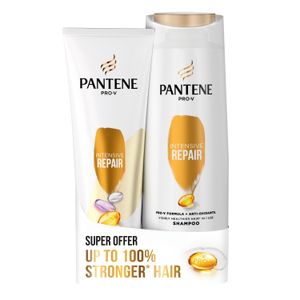 Pantene Intensive Repair Shampoo 400 ml & Pantene Intensive Repair Conditioner 200 ml Duo pack