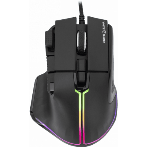 White Shark MOUSE GM-9006 MARROK Black RGB / 12.000 dpi slika 1