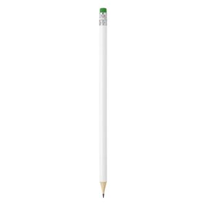 PIGMENT WHITE,drv.olovka sa gumicom