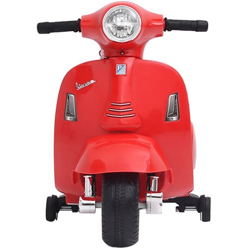 Električni motocikl igračka Vespa GTS300 crvena slika 11