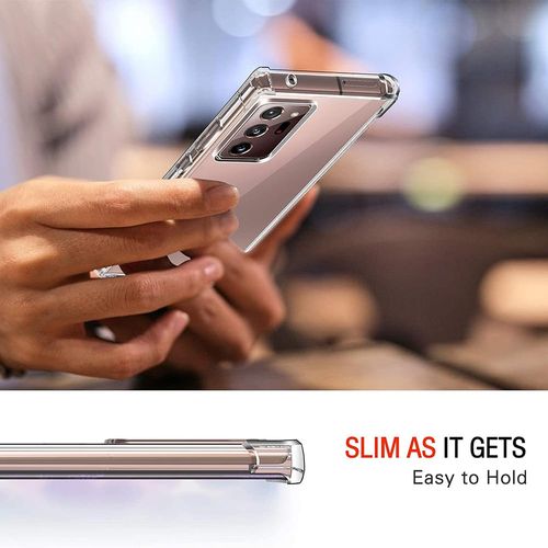 Techsuit Shockproof Clear Silicone prozirna maskica otporna na udarce za Samsung Galaxy Note 20 Ultra 4G / Note 20 Ultra 5G slika 5