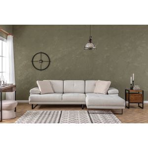 Atelier Del Sofa Kutna garnitura, Bež, Mustang Large Right - Beige