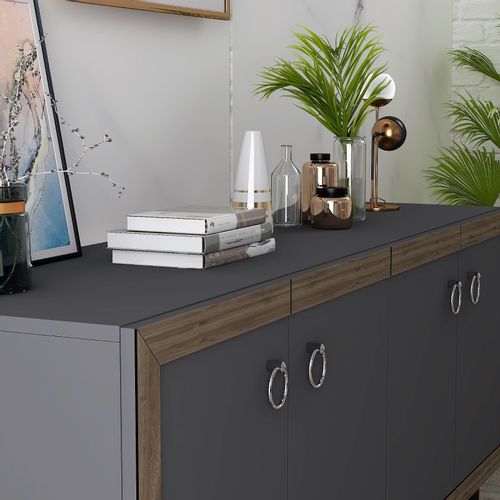 Selen - Anthracite, Walnut Anthracite
Walnut Console slika 3