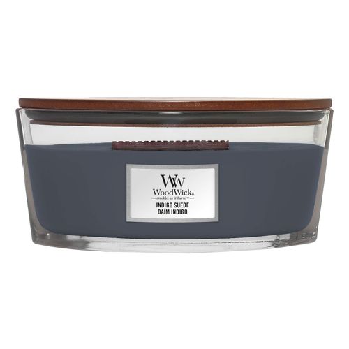 Woodwick Sveća Ww Classic Elipse Indigo Suede 1694643E slika 1