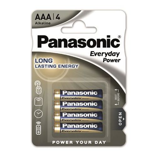 PANASONIC baterije LR03EPS/4BP Alkaline Everyday Power slika 1