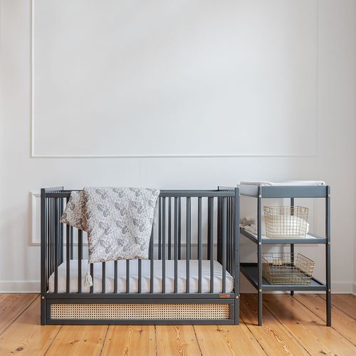 Woodies krevetić Boho Cot anthracite slika 3