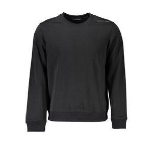 CALVIN KLEIN MEN'S BLACK ZIPLESS SWEATSHIRT