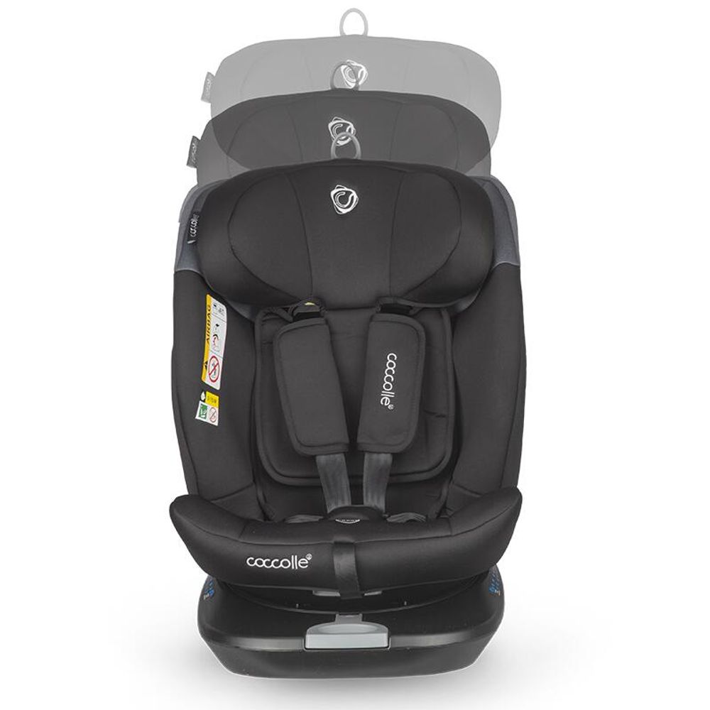 Coccolle® Autosjedalica Atira iSize 360° 40-150cm Isofix, Diamond Black slika 5