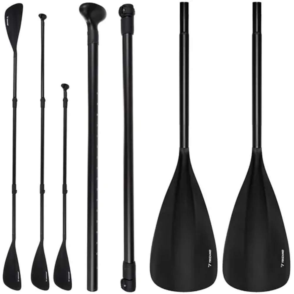 Trizand podesivo veslo od 4 dijela 229 cm 2 u 1 slika 1