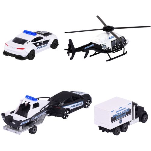 MAJORETTE set 4 policijskih vozil 212053188 slika 1