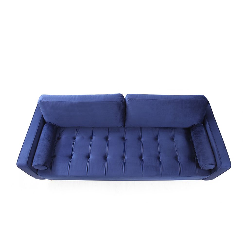 Sofa Rome - Tamnoplava 3-sjedalna slika 10