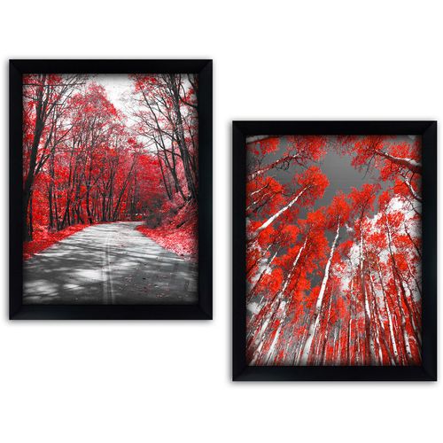 SYC7436502515507 Multicolor Decorative Framed Painting (2 Pieces) slika 2