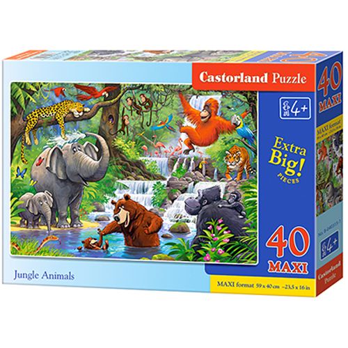Puzzle Životinje iz Džungle slika 1