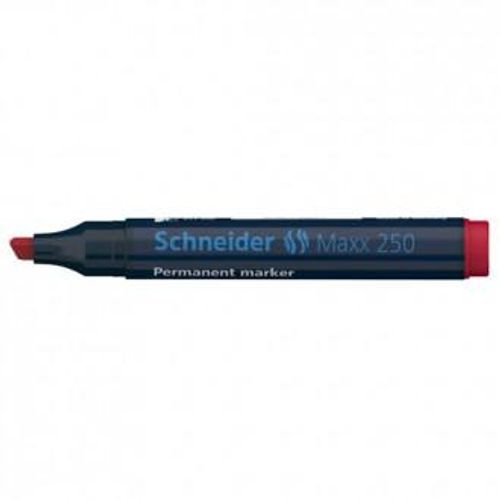 Flomaster Schneider, permanent marker, Maxx 250, 2-7 mm, crveni slika 1