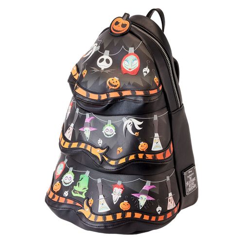 Loungefly Disney Noćna mora prije Božića Ruksak s lampicama koje svijetle 33 cm slika 3