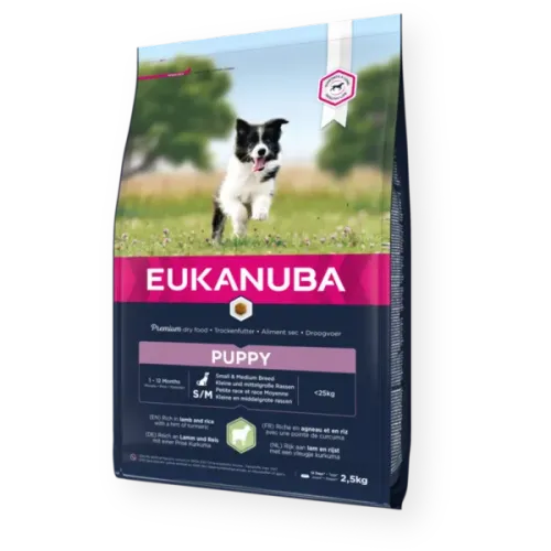 Eukanuba Dog Puppy Small&amp;Medium Lamb&amp;Rice slika 1