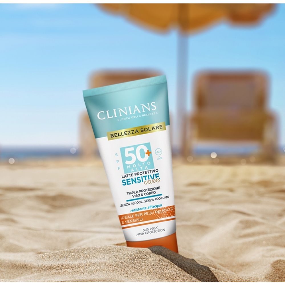 Clinians Sensitive Care Mlijeko za sunčanje SPF 50+ 150 ml slika 2