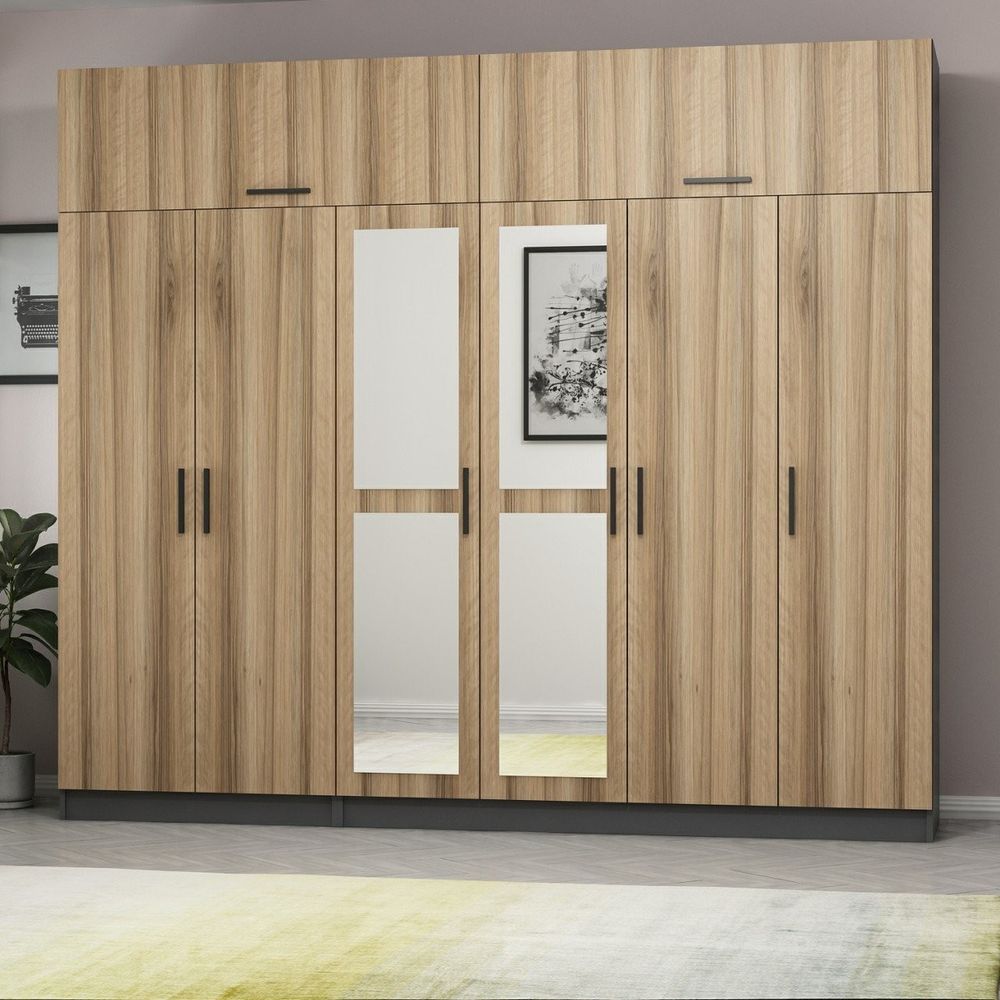 Kale - 5304 Walnut Anthracite Ormar slika 3