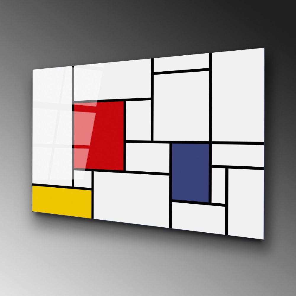 UV-181 Dekorativna Slika na Kaljenom Staklu, 70 x 100 cm, Višebojna slika 4