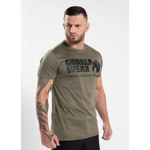 Gorilla Wear CLASSIC Majica za trening, Army Green
