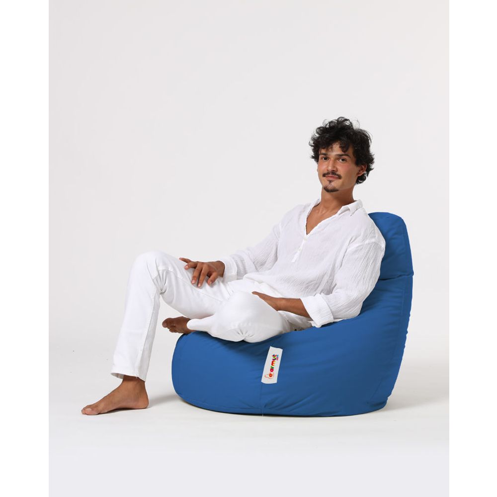 Drop L - Plavi Baštenski Bean Bag slika 4